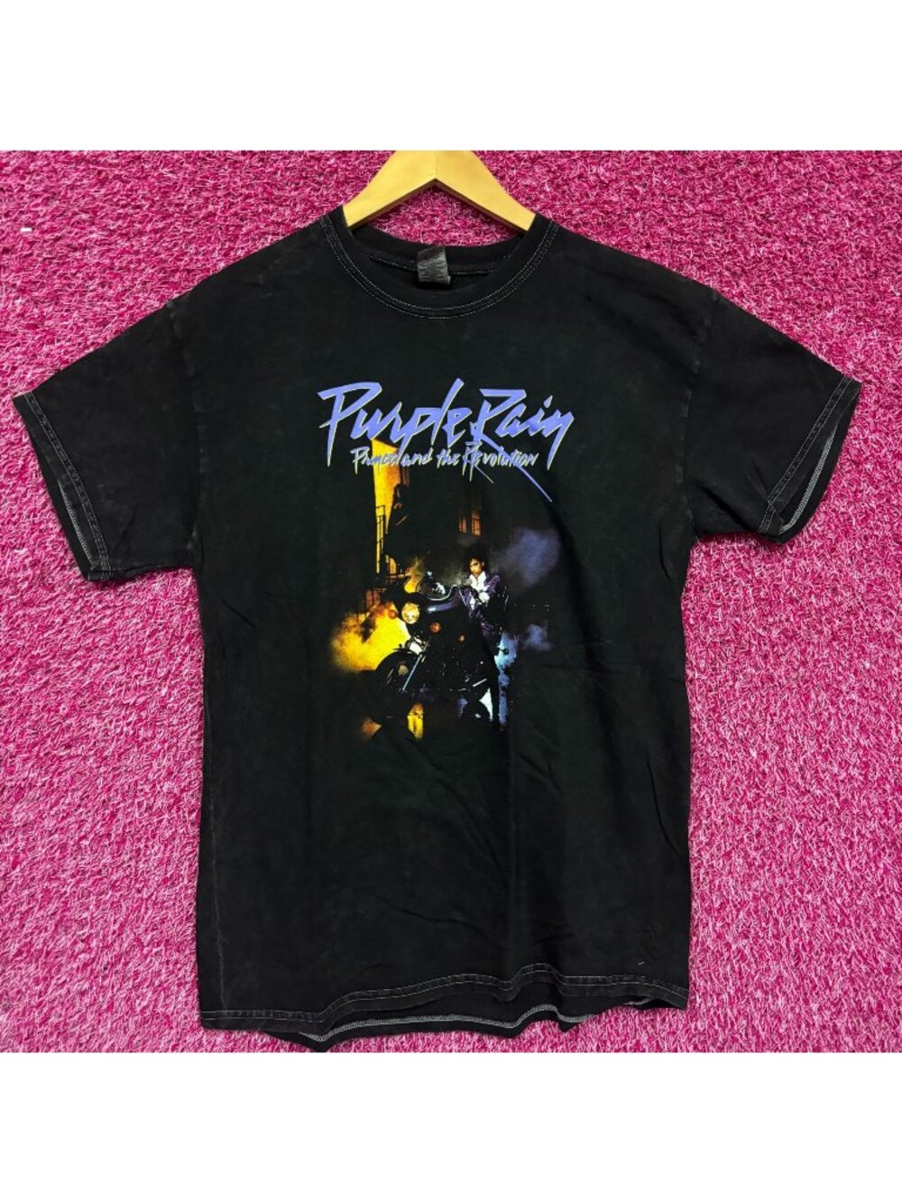 Purple Rain Album Art Prince the Revolution Funk Rock Tee M